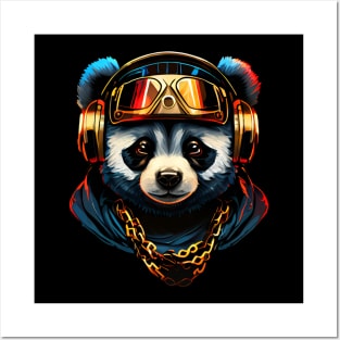 Badass Gangster Panda Posters and Art